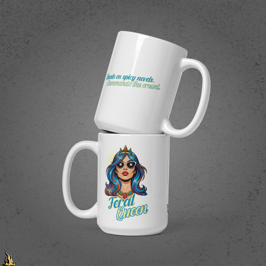 Feral Queen Graphic Mug – Moonlight Edition