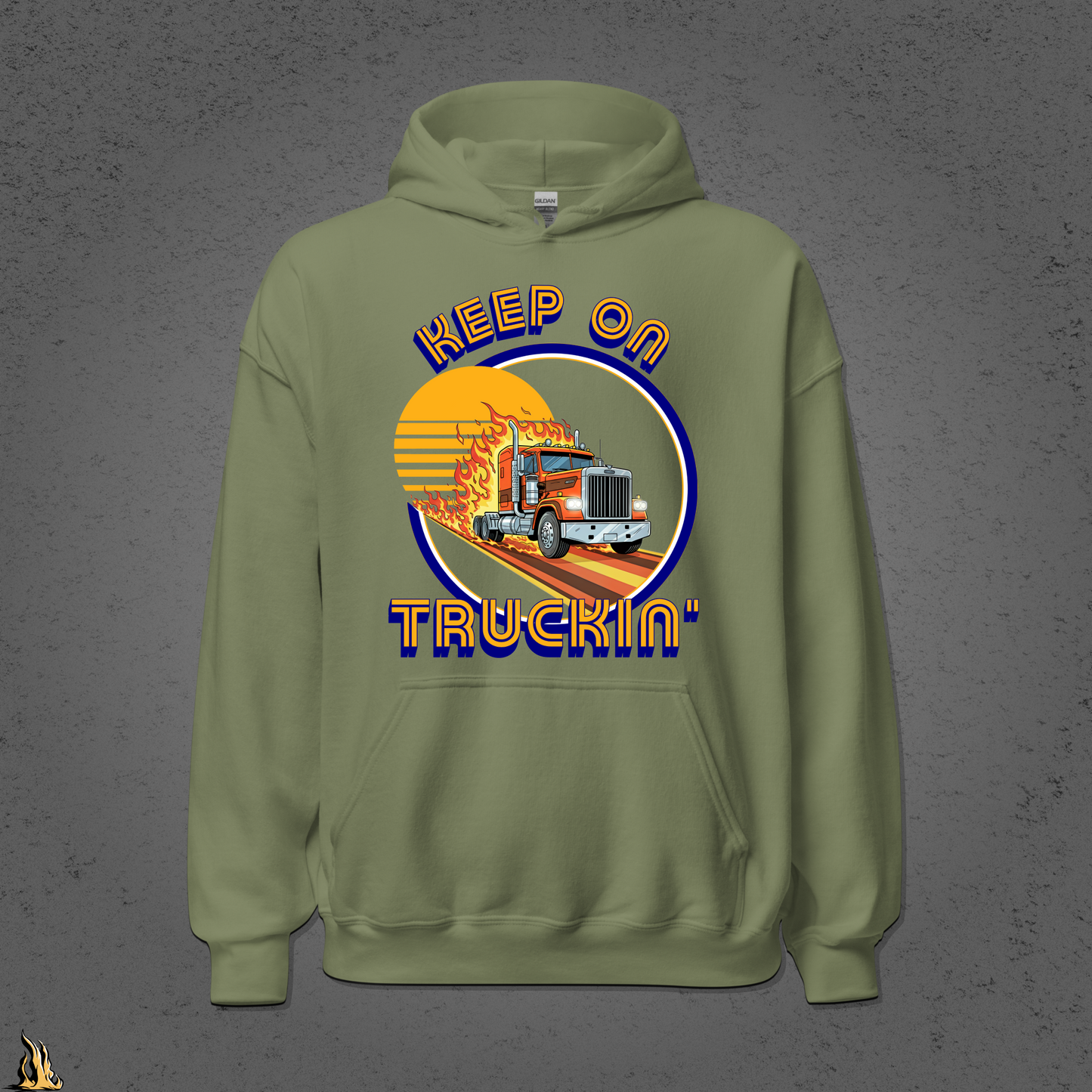 Keep on Truckin’ Unisex Hoodie – There’s Always Feet Pics