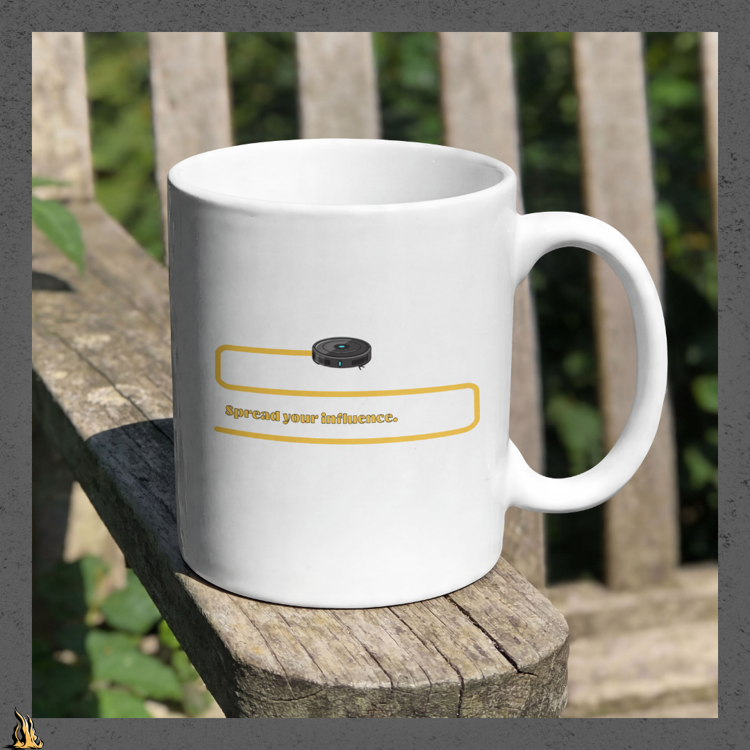 Be Bold. Take Risks. Make Your Mark. | Funny Dog Lover Coffee Mug