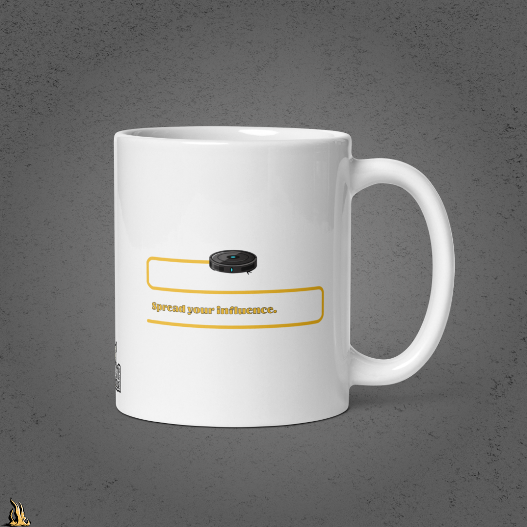 Be Bold. Take Risks. Make Your Mark. | Funny Dog Lover Coffee Mug