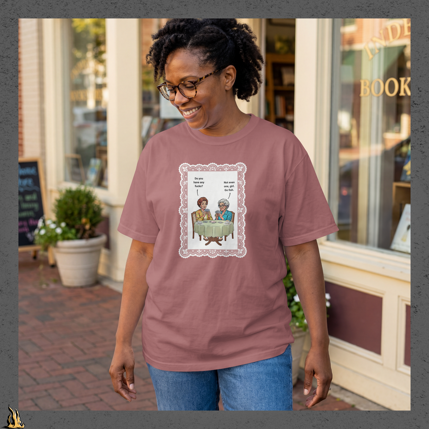 Go Fish — No Fucks Given Card Game Unisex T-Shirt