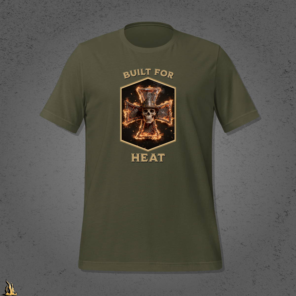 Built for Heat – Funny Firefighter T-Shirt