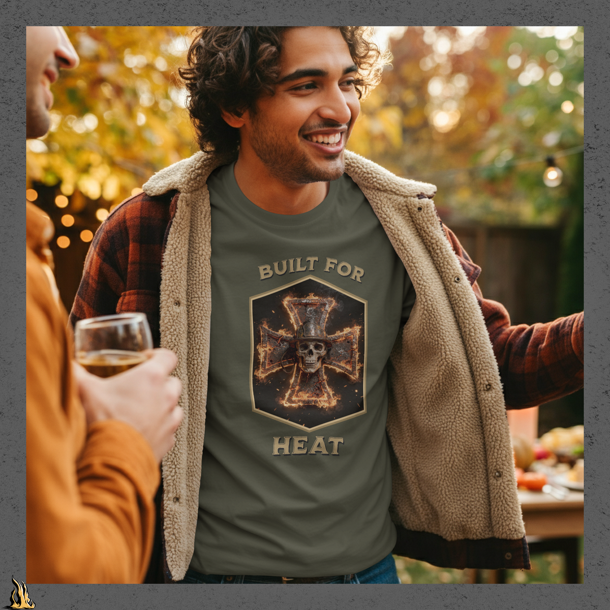 Built for Heat – Funny Firefighter T-Shirt