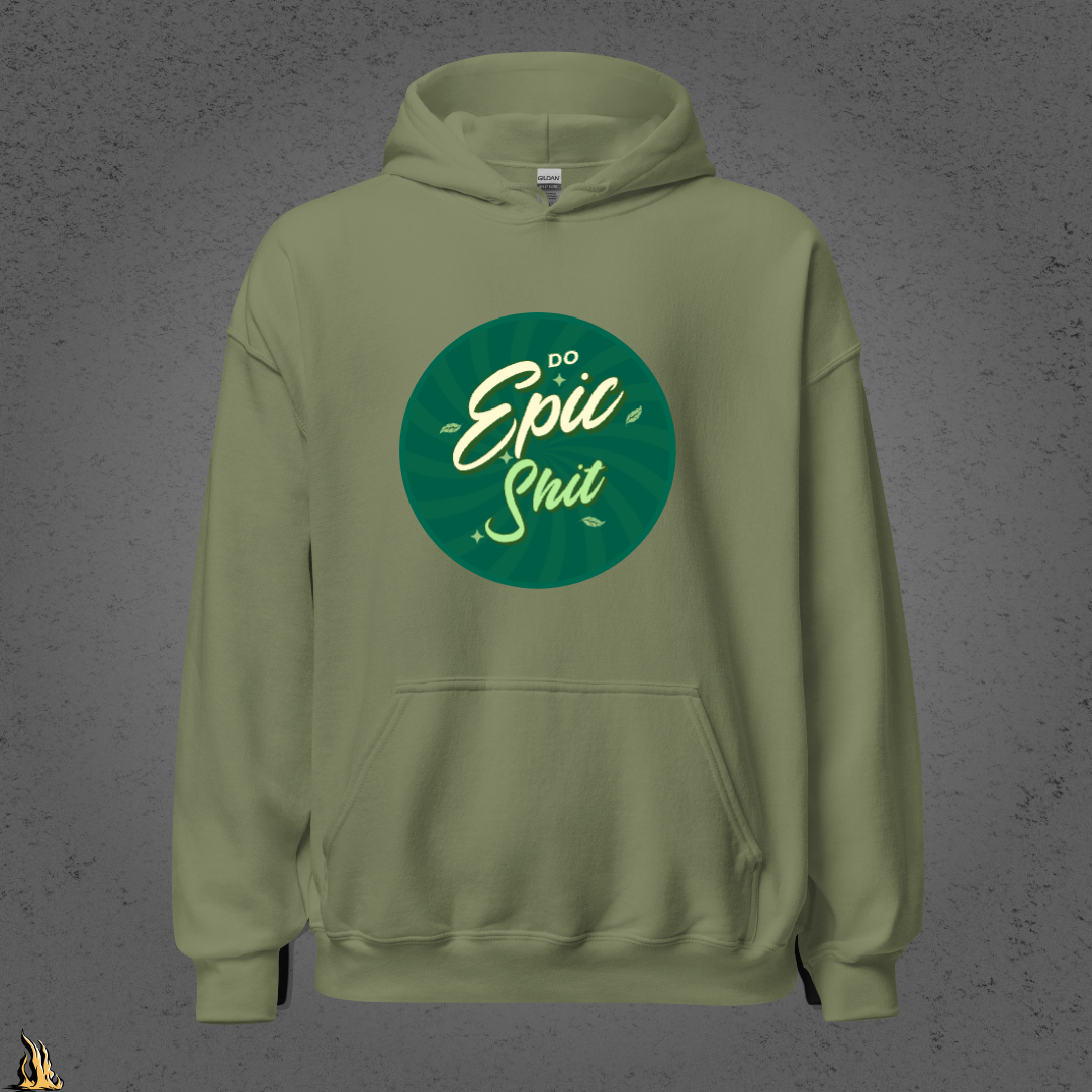 Do Epic Shit - Retro Motivational Graphic Unisex Hoodie