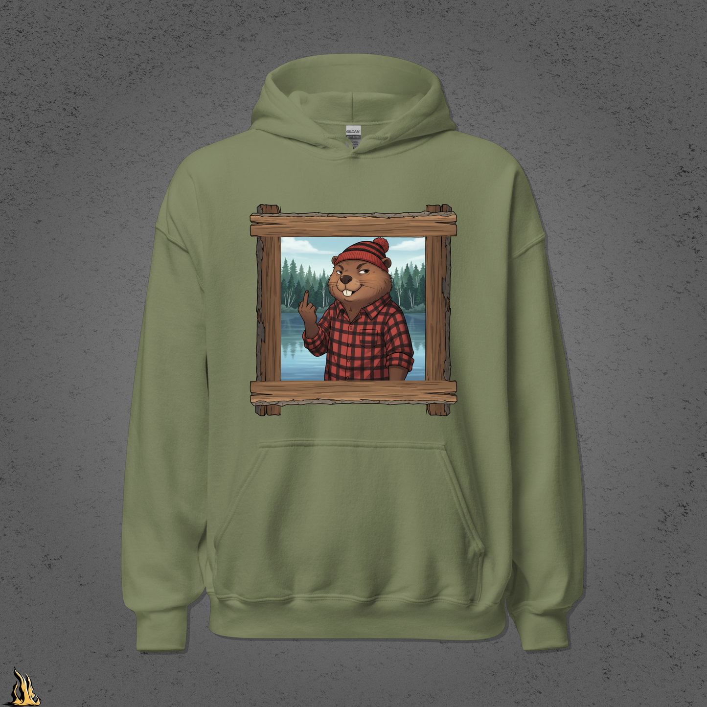 Warmest Regards Beaver Unisex Hoodie