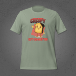 Crispy But Committed - Funny Burnt Toast Graphic Unisex T-Shirt 1