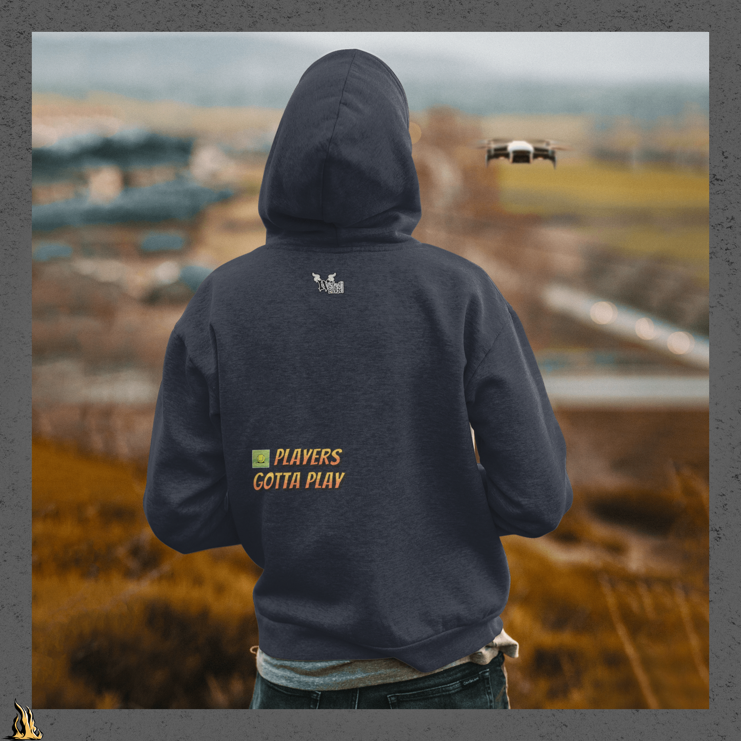 I Love Chasing Tail Unisex Hoodie – Funny Dog & Tennis Ball Bunnyhug