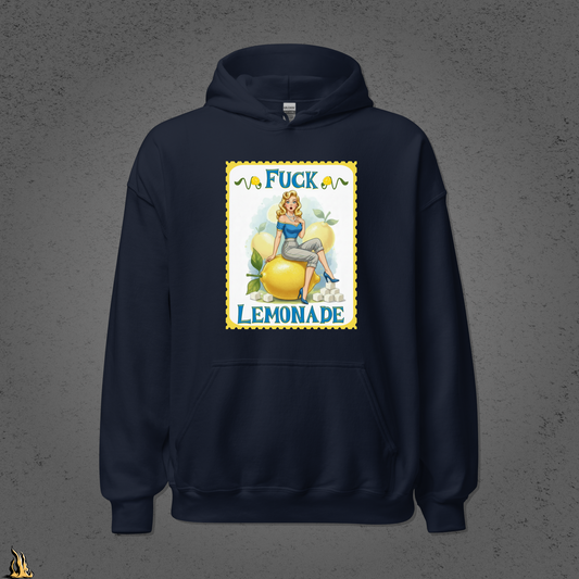 Fuck Lemonade Bunnyhug — Sarcastic Vintage Lemon Hoodie