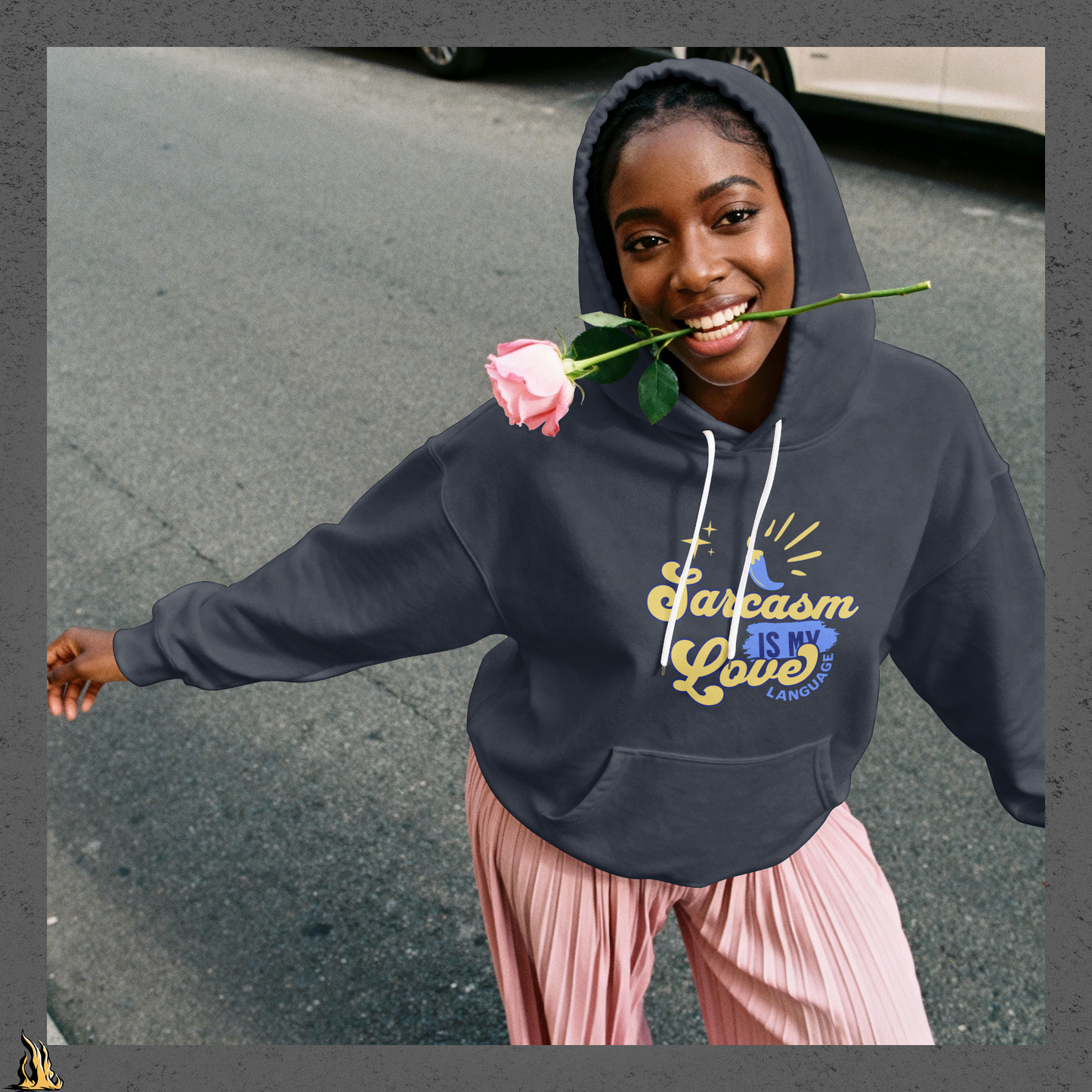 Sarcasm Is My Love Language Hoodie | Spicy by Default Bunnyhug