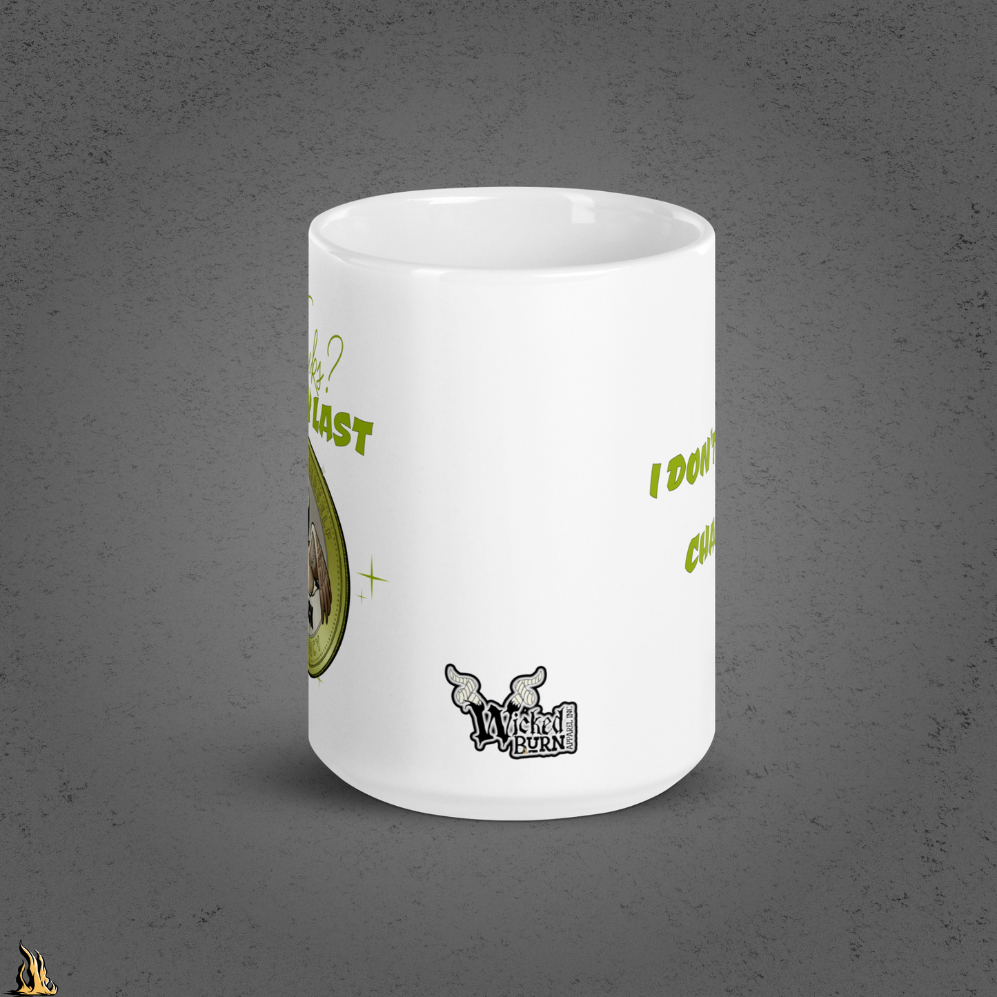 Fucks? It’s My Last — Funny Sarcastic Goose Coffee Mug