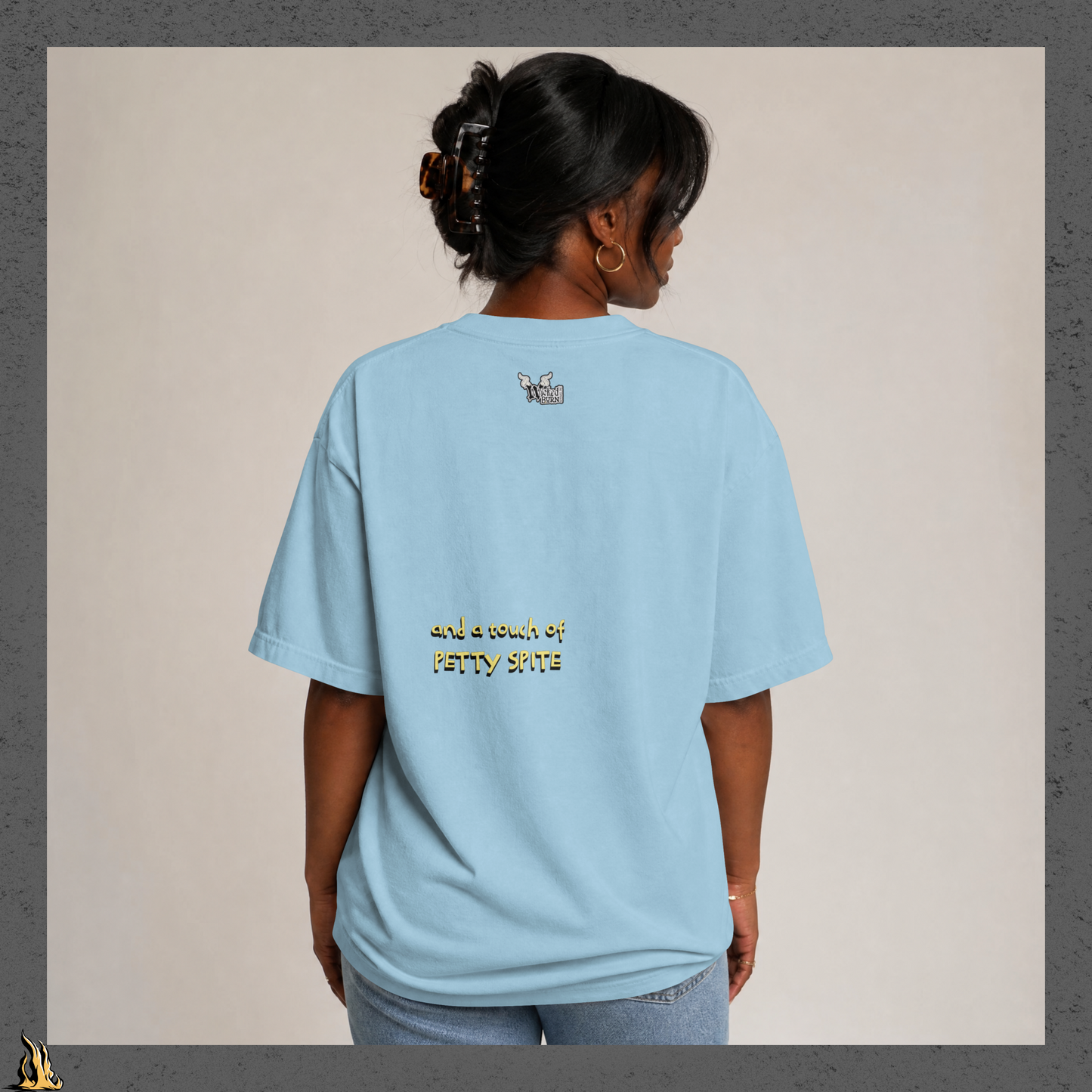 Kickassery, Good Vibes & Petty Spite - Funny Unicorn Unisex T-Shirt