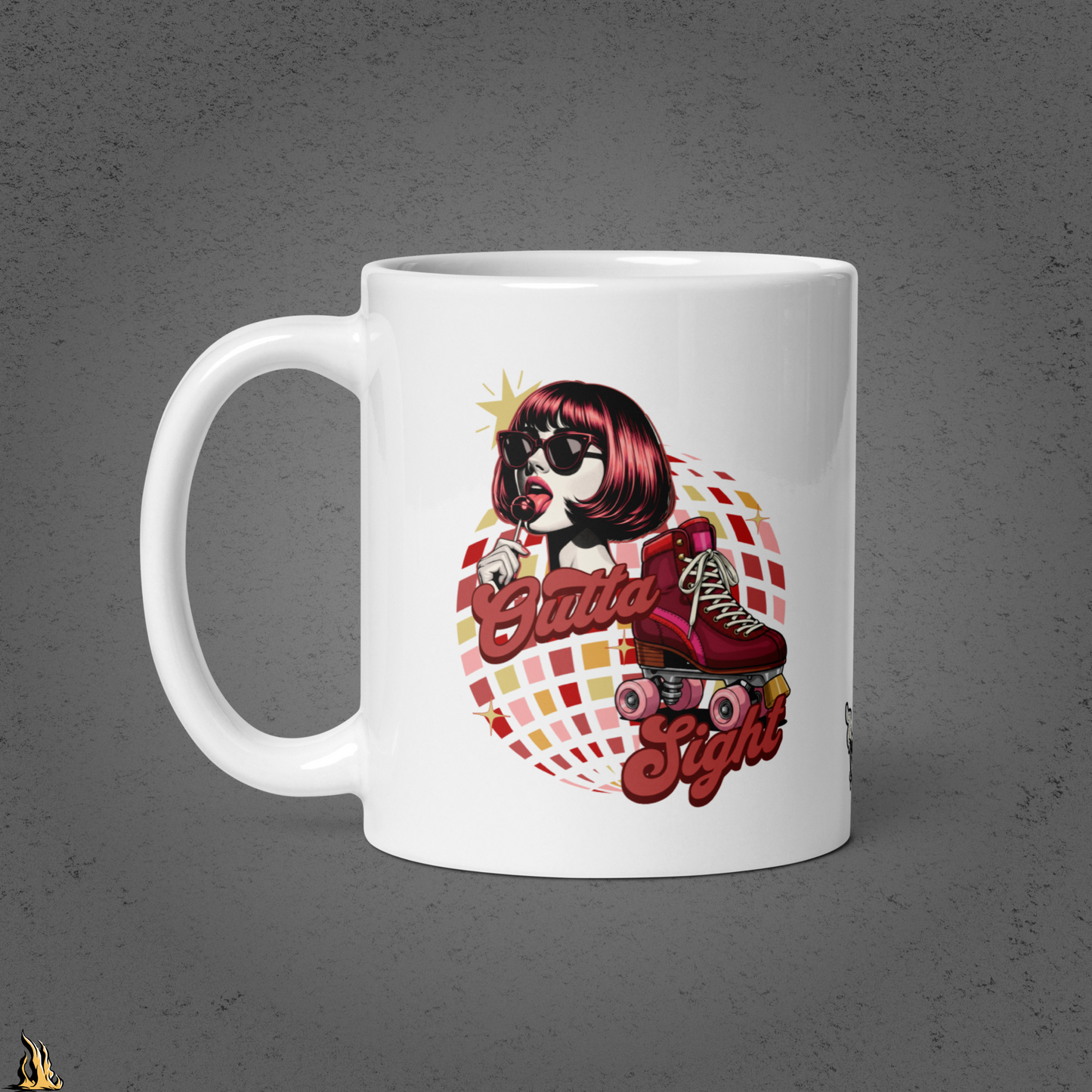Outta Sight 70s Retro Introvert Mug