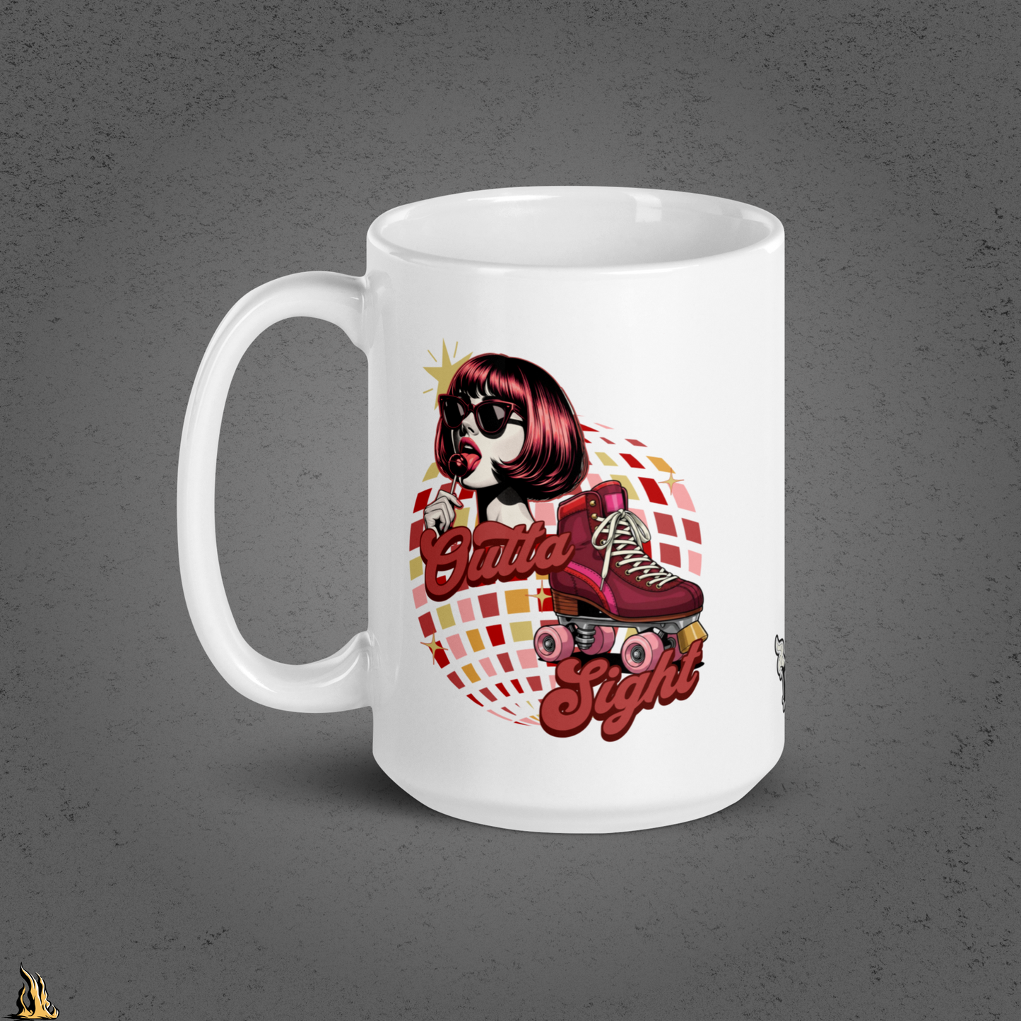 Outta Sight 70s Retro Introvert Mug