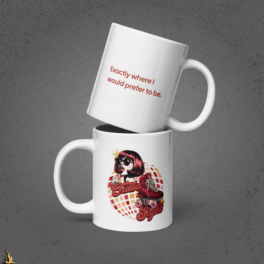 Outta Sight 70s Retro Introvert Mug