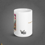 I Enjoy Being Positive | Funny Jackalope Coffee Mug 10