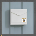 Happy Raccoon No Junk Mail Sticker 3