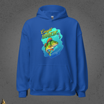Caught Hookin' - Funny Fishing Graphic Unisex Hoodie 9