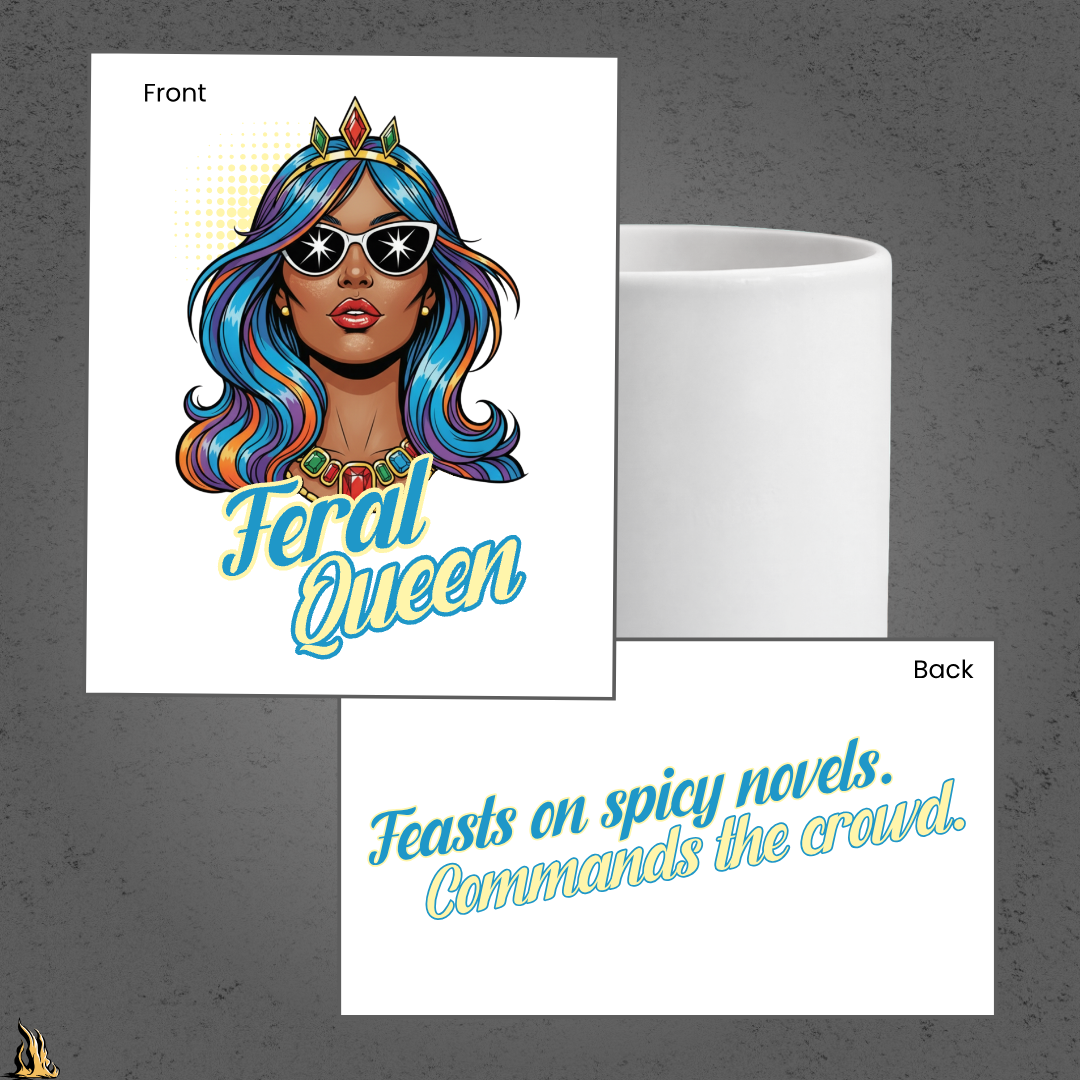 Feral Queen Graphic Mug – Stardust Edition