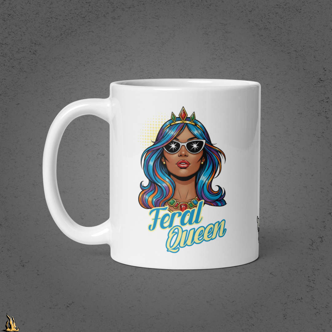 Feral Queen Graphic Mug – Stardust Edition