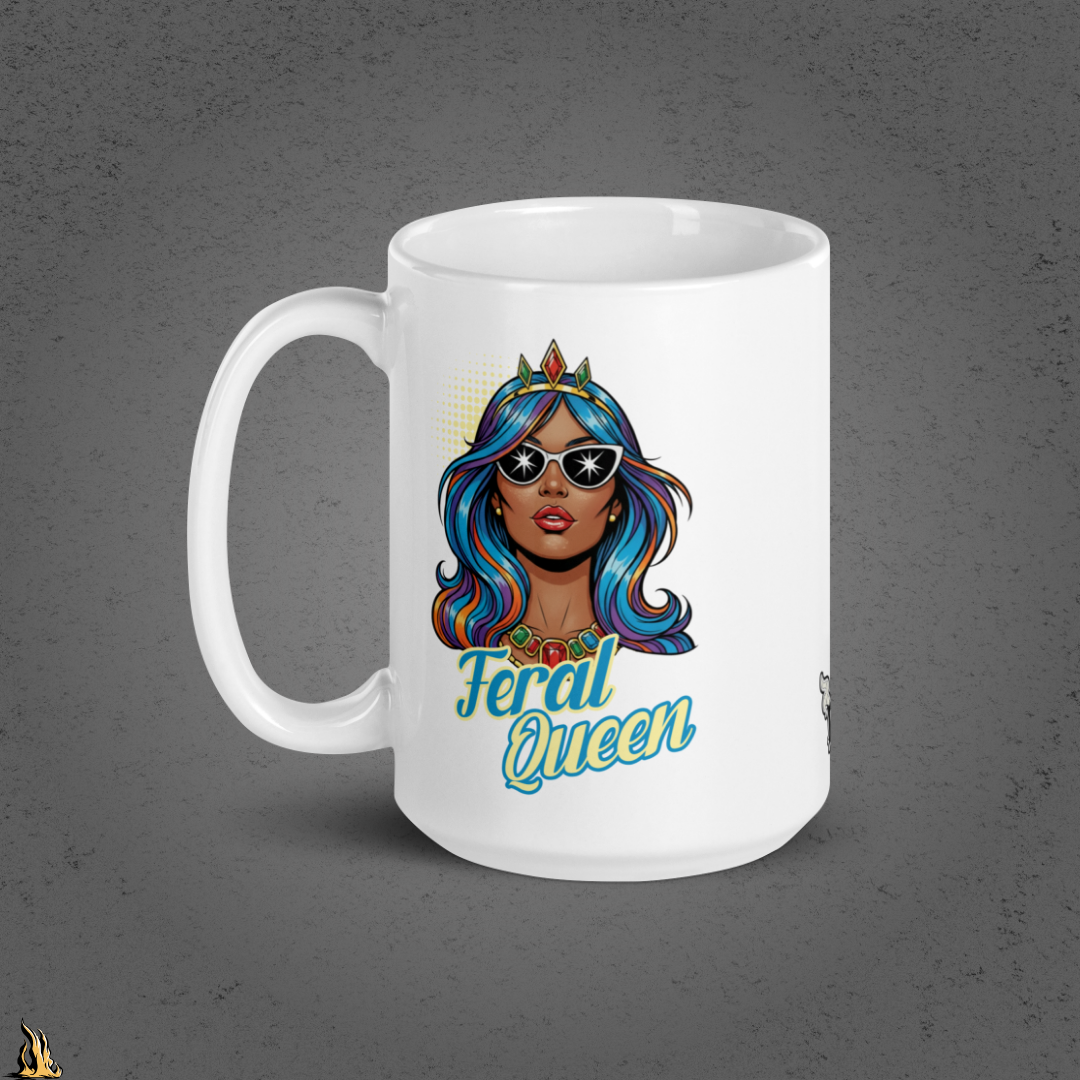 Feral Queen Graphic Mug – Stardust Edition