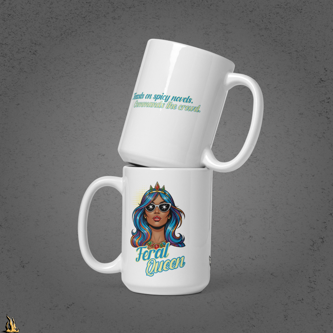 Feral Queen Graphic Mug – Stardust Edition