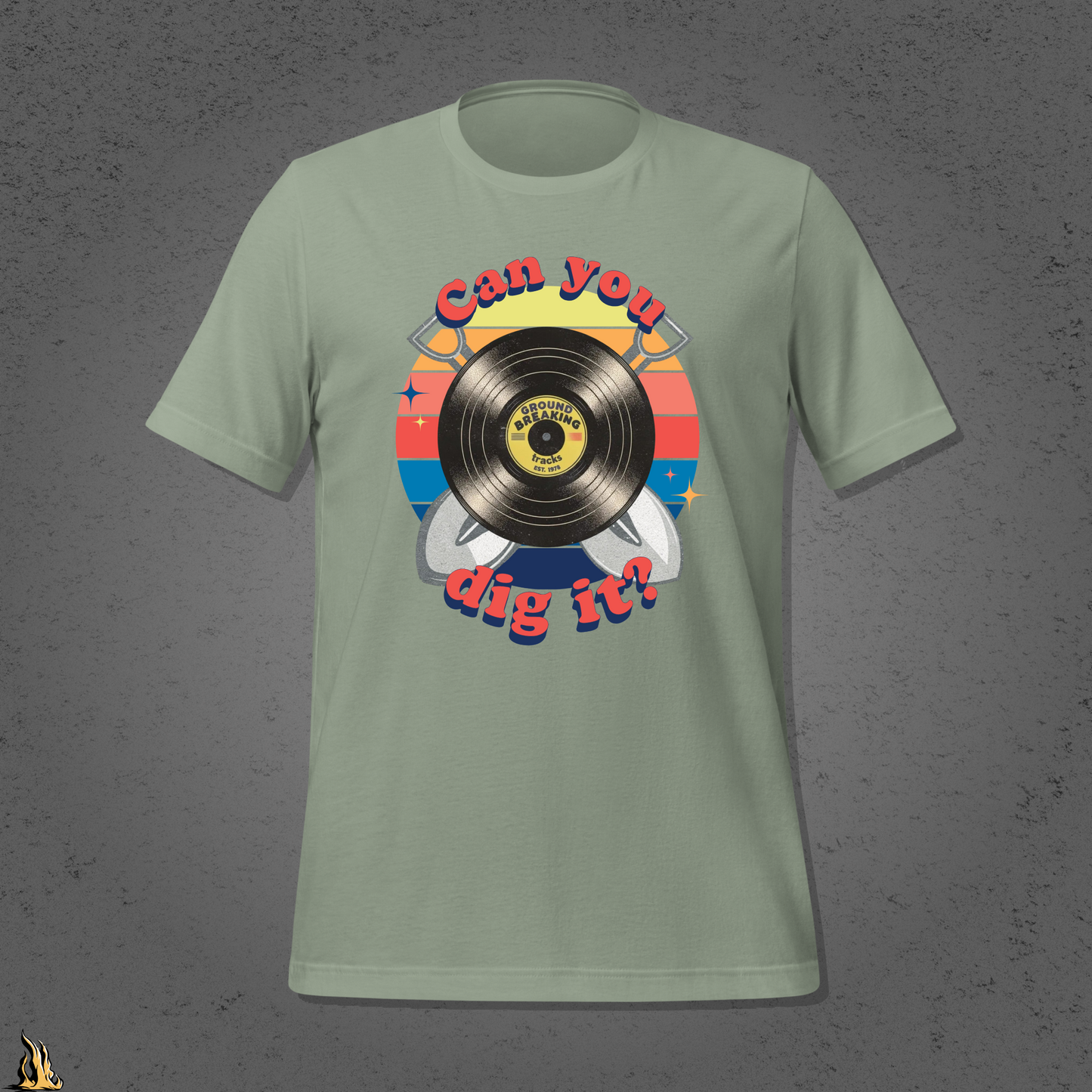 Can You Dig It? Ground Breaking Tracks Unisex T-shirt