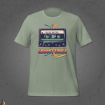 Groovy Tunes Retro Cassette Tape Unisex t-shirt 1
