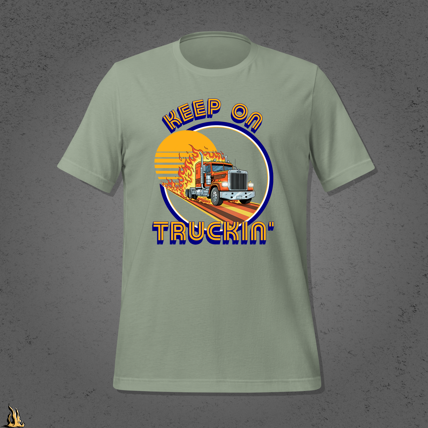 Keep on Truckin’ Unisex T-Shirt – There’s Always Feet Pics