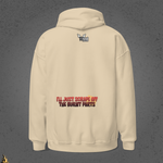 Crispy But Committed - Funny Burnt Toast Graphic Unisex Hoodie 3