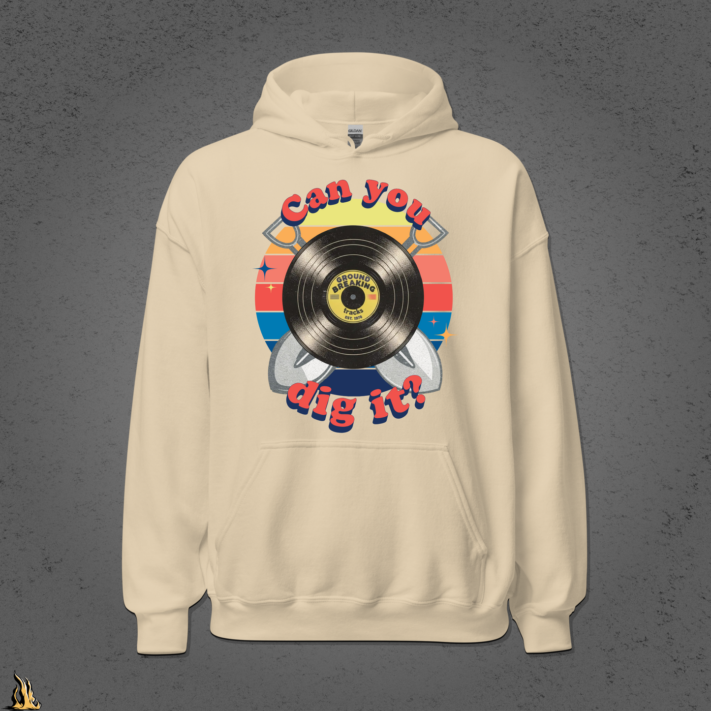 Can You Dig It? Ground Breaking Tracks Unisex Hoodie
