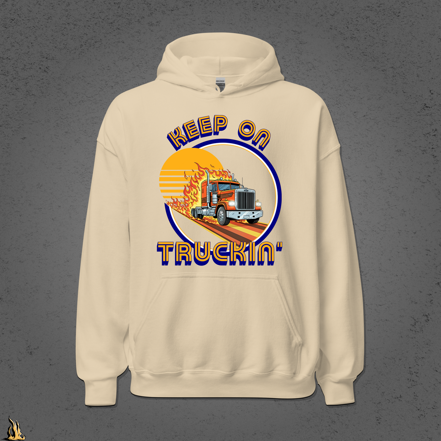 Keep on Truckin’ Unisex Hoodie – There’s Always Feet Pics