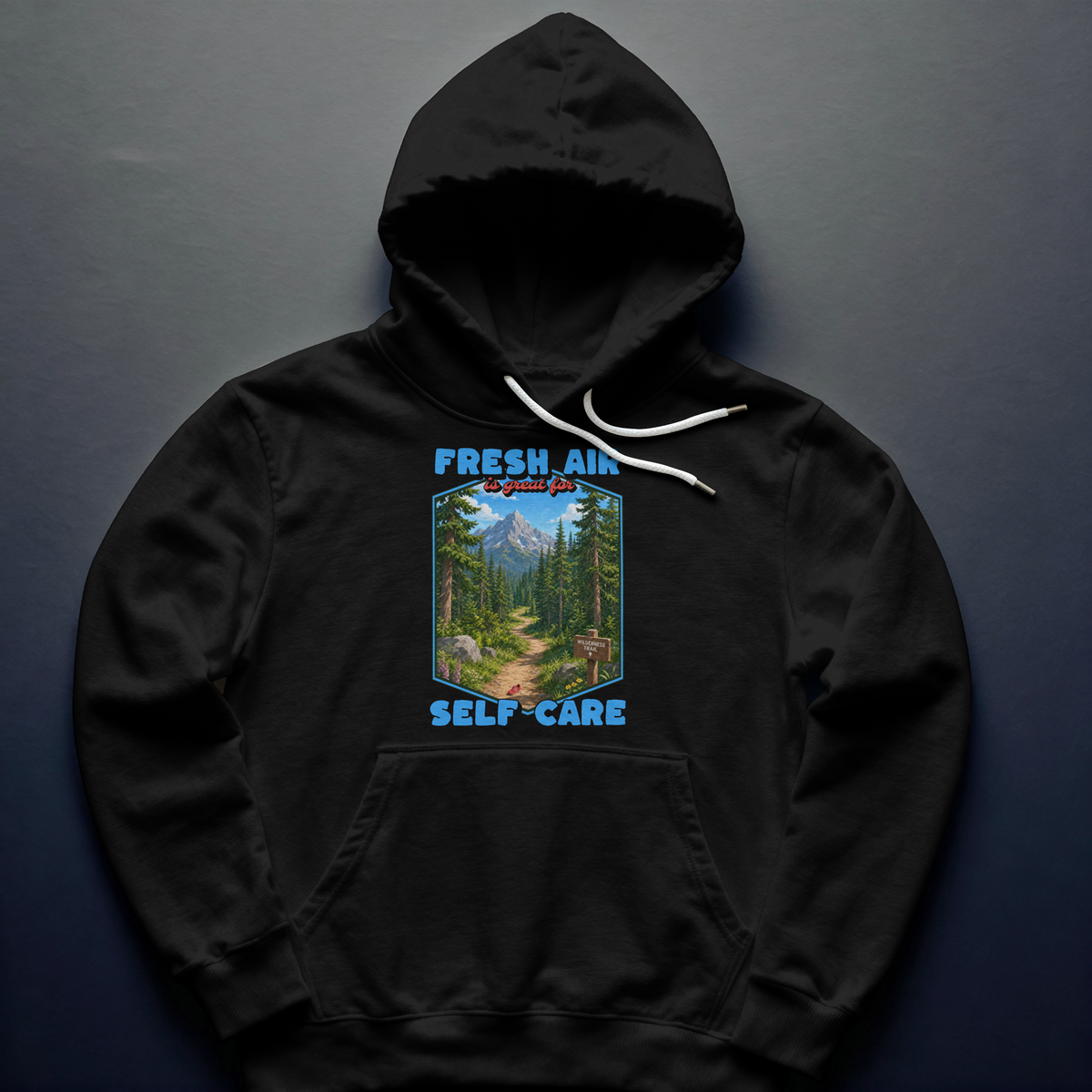 Fresh Air & Cardio Hoodie – Self Care Bunnyhug