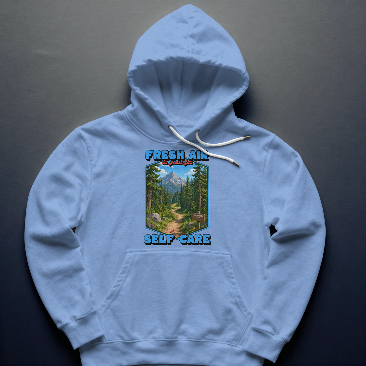 Fresh Air & Cardio Hoodie – Self Care Bunnyhug