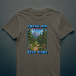 Fresh Air & Cardio T-Shirt – Self Care, Apparently 5
