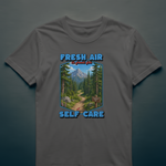 Fresh Air & Cardio T-Shirt – Self Care, Apparently 6