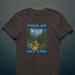 Fresh Air & Cardio T-Shirt – Self Care, Apparently 7