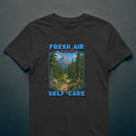 Fresh Air & Cardio T-Shirt – Self Care, Apparently 8