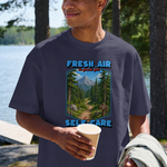 Fresh Air & Cardio T-Shirt – Self Care, Apparently 2