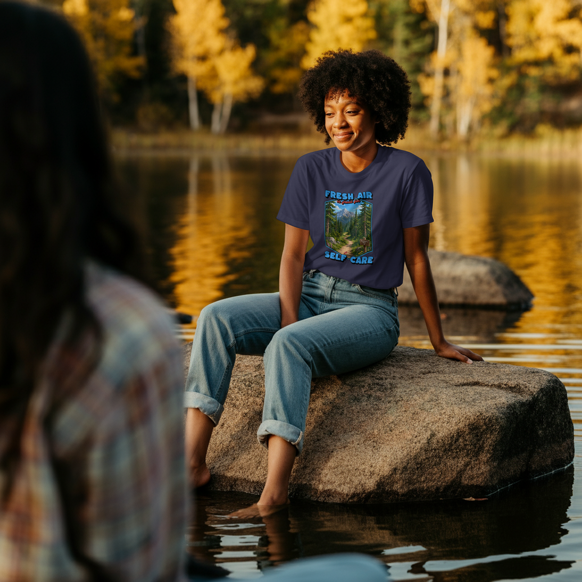 Fresh Air & Cardio T-Shirt – Self Care, Apparently