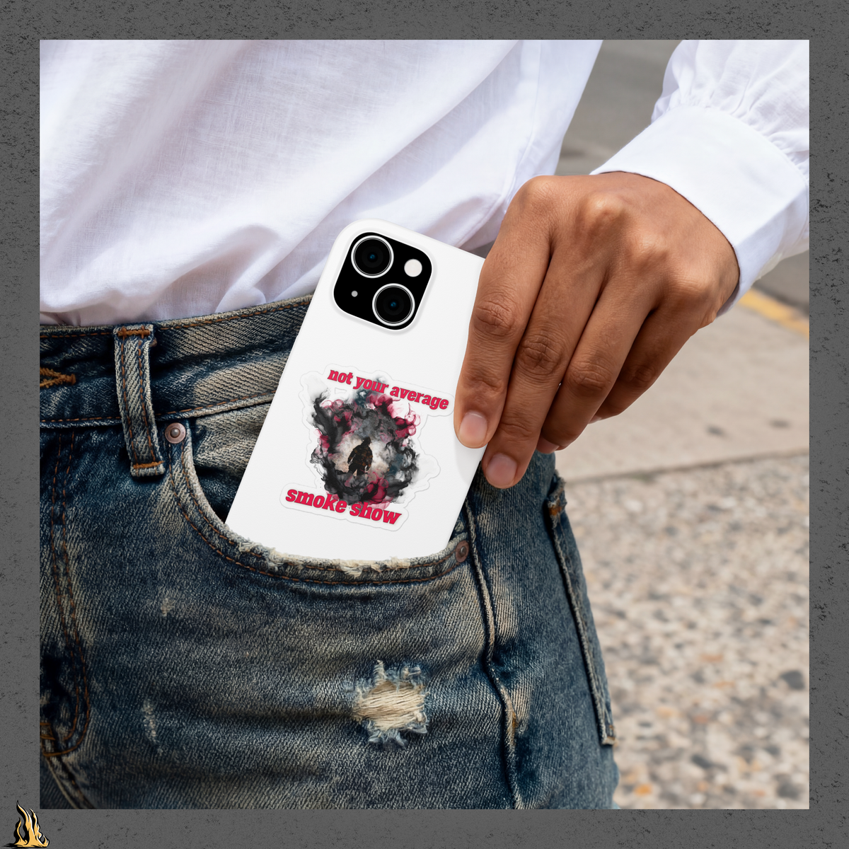 Not Your Average Smoke Show – Funny Firefighter Sticker Pack