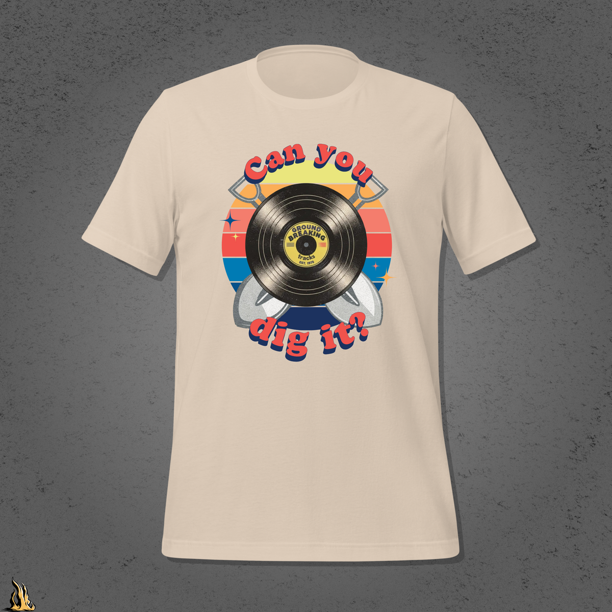 Can You Dig It? Ground Breaking Tracks Unisex T-shirt