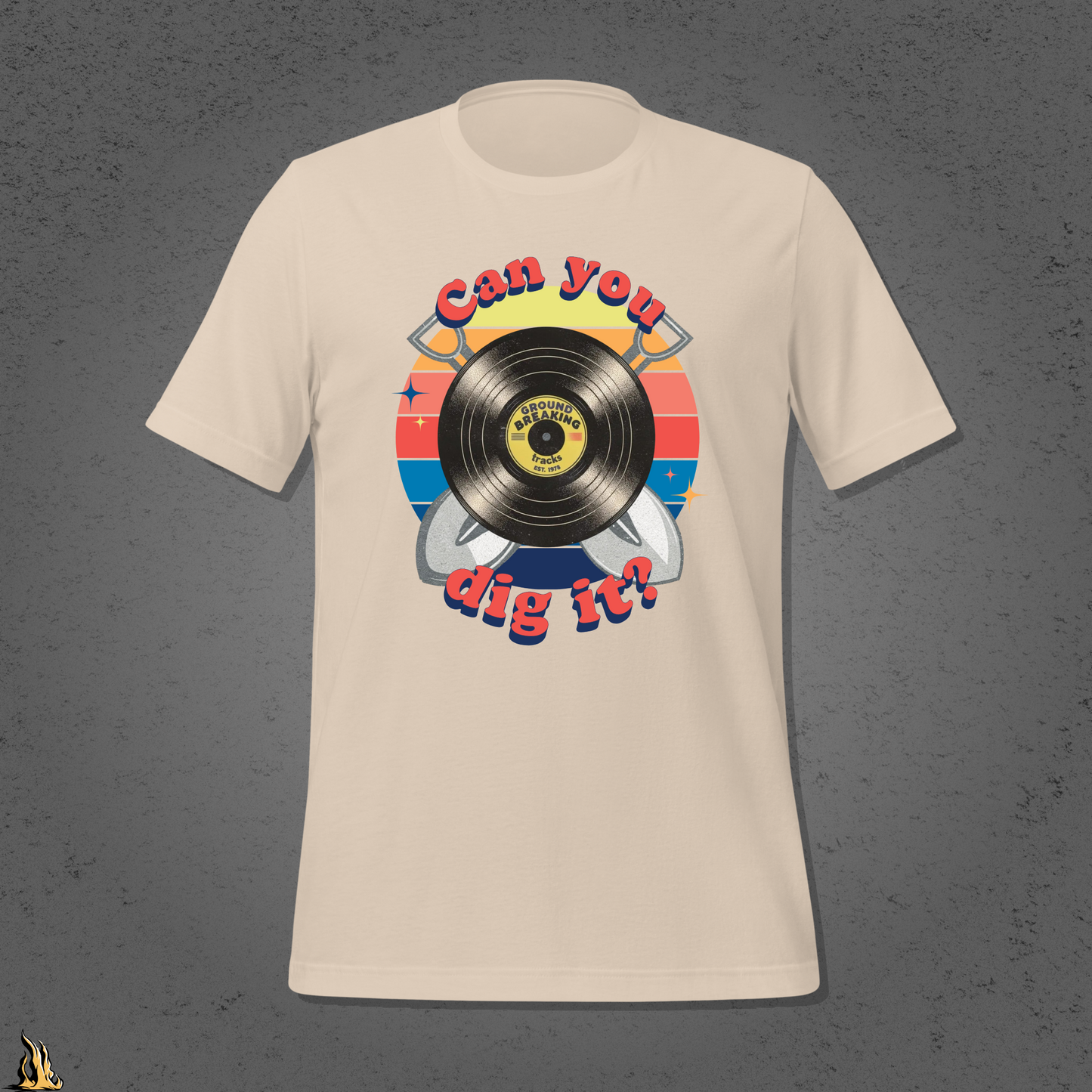 Can You Dig It? Ground Breaking Tracks Unisex T-shirt