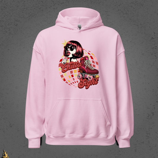 Outta Sight 70s Retro Introvert Unisex Hoodie