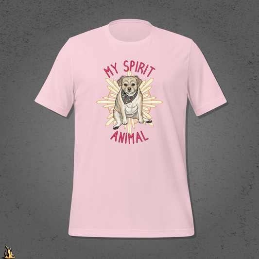 My Spirit Animal – Hostile Aura Dog Unisex T-Shirt