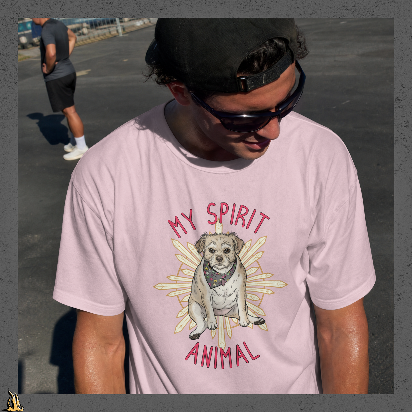 My Spirit Animal – Hostile Aura Dog Unisex T-Shirt