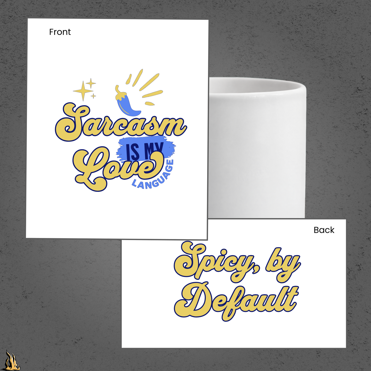 Sarcasm Is My Love Language Mug | Spicy by Default
