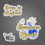 Sarcasm Is My Love Language Sticker Pack | Spicy by Default 1