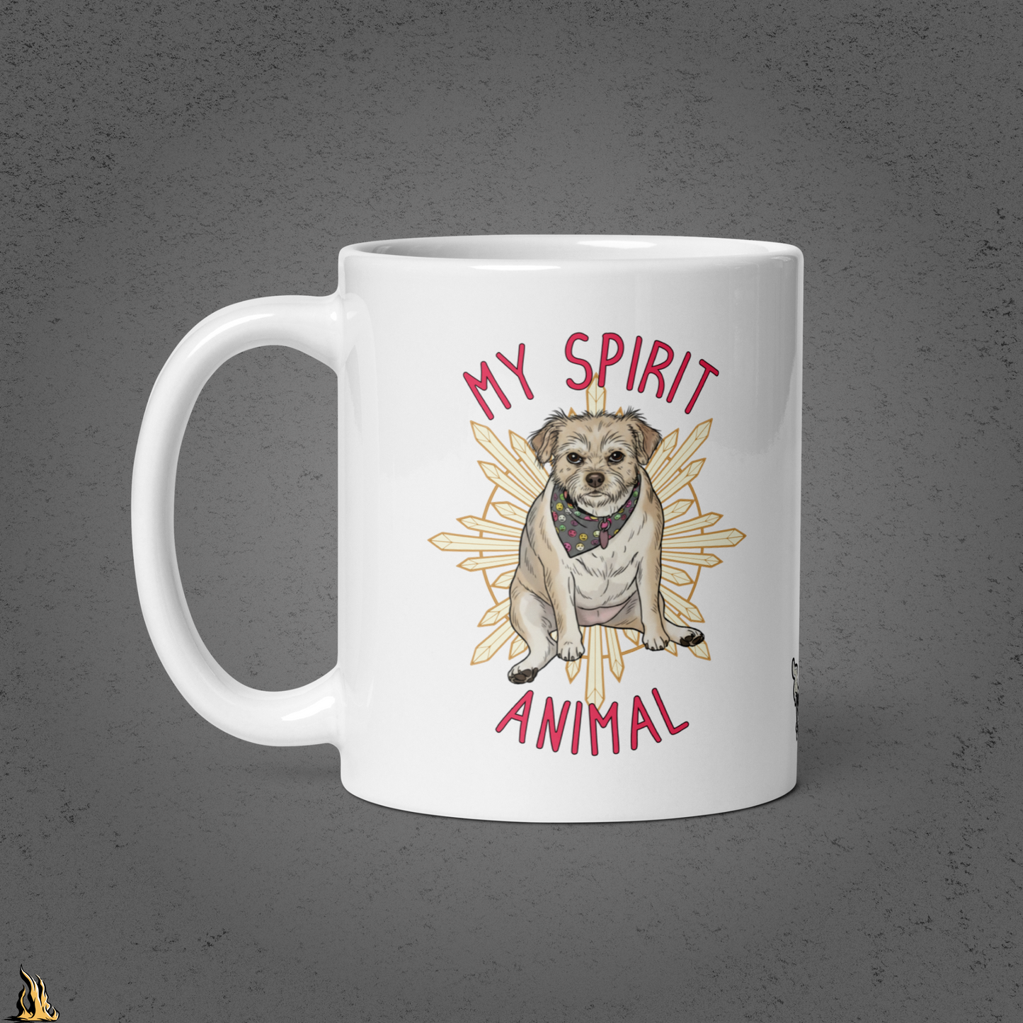 My Spirit Animal – Hostile Aura Dog Mug
