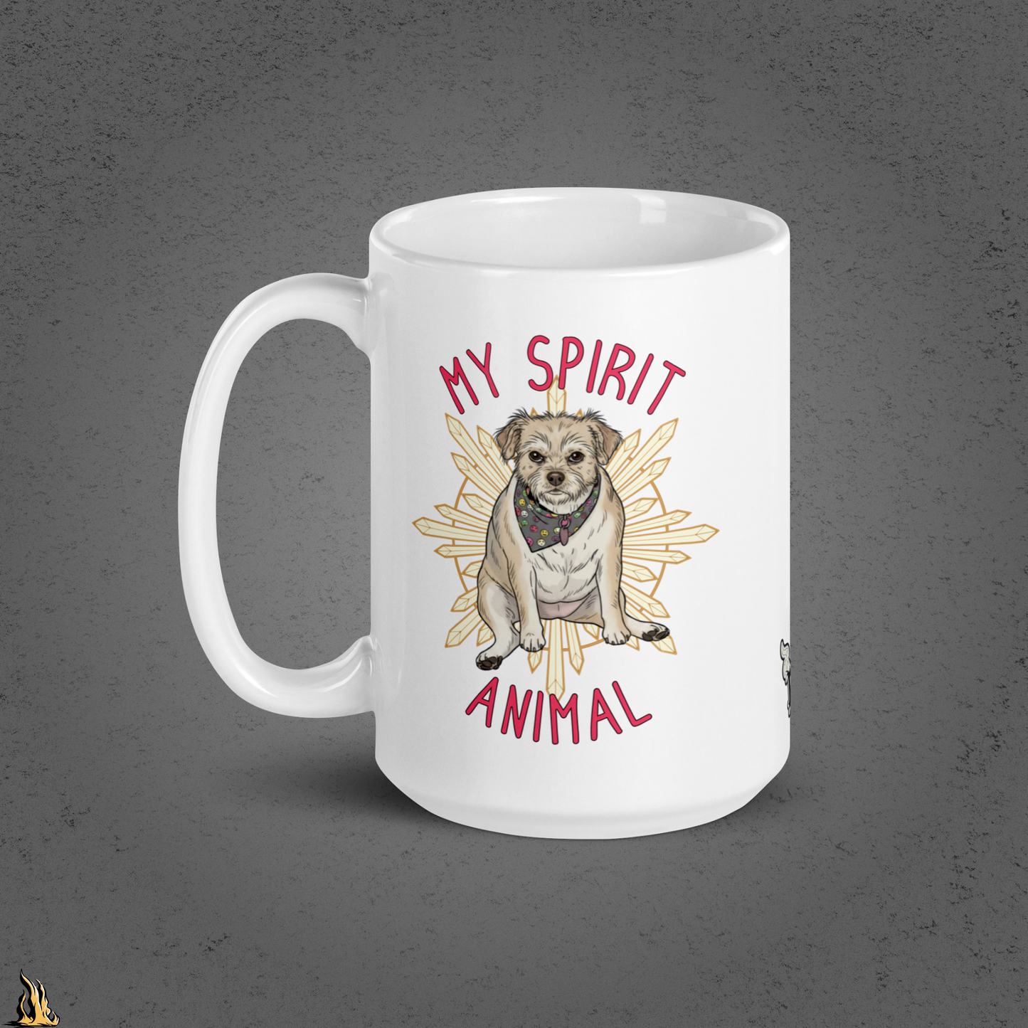 My Spirit Animal – Hostile Aura Dog Mug