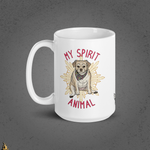 My Spirit Animal – Hostile Aura Dog Mug 8